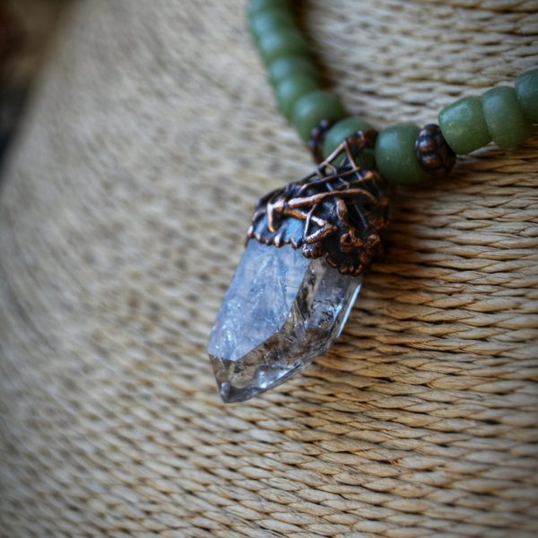 Quartz Copper Necklace
